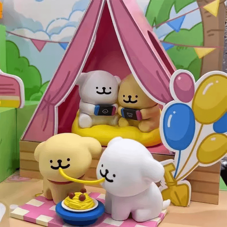 Happy Puppy Series Blind Box Figurine 6