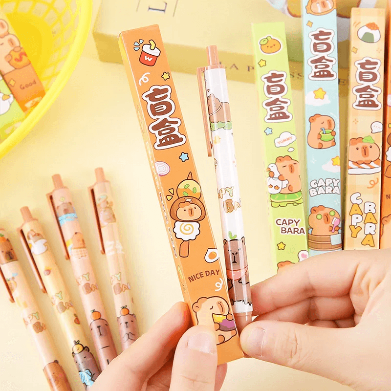 Capybara Pen Blind Box — Student Edition